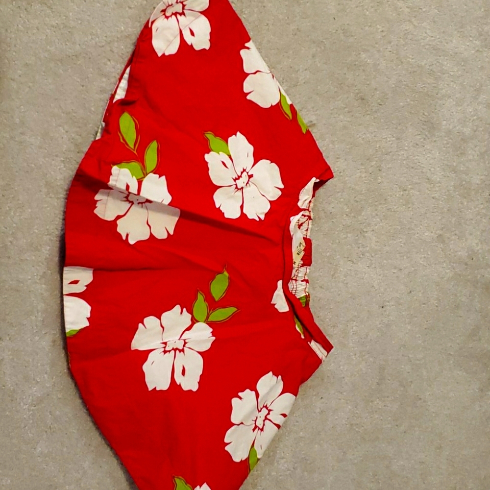 Hollister pink floral skirt